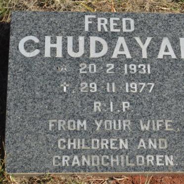 CHUDAYAN Fred 1931-1977
