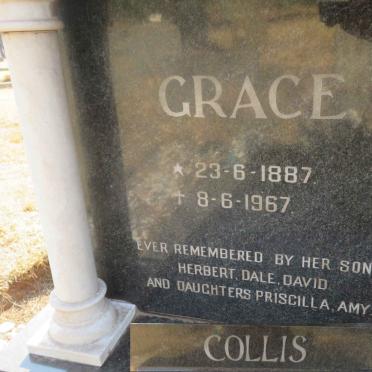 COLLIS Grace 1887-1967 :: QUAKER Dale Eric 1918-1995 &amp; Dorothy 1914-2013