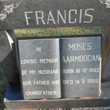 FRANCIS Moses Aarmoogan 1892-1969