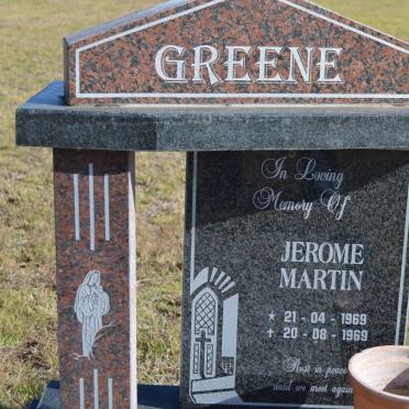 GREENE Jerome Martin 1969-1969