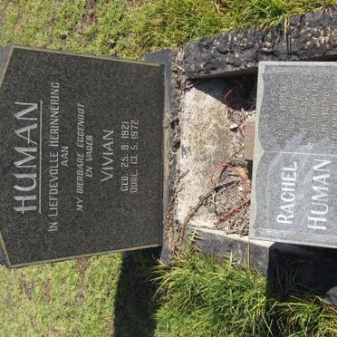 HUMAN Vivian 1921-1972 &amp; Rachel 1925-1997