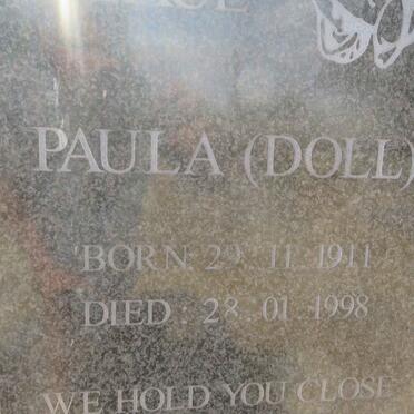 KLEINBOOI Paula 1911-1998  