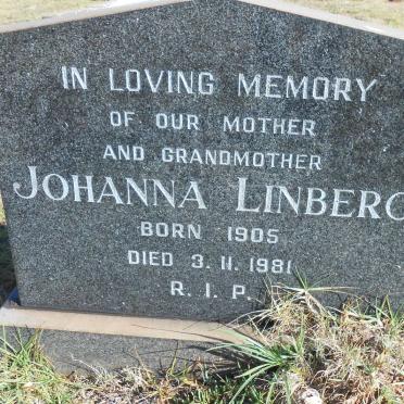 LINBERG Johanna 1905-1981