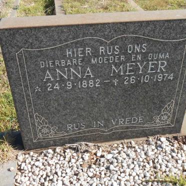 MEYER Anna 1882-1974
