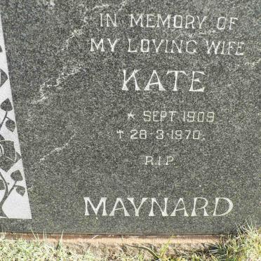 MAYNARD Kate 1909-1970