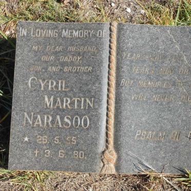 NARASOO Cyril Martin 1955-1980