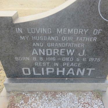OLIPHANT Andrew J. 1916-1975