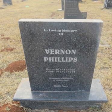 PHILLIPS Vernon 1928-1971