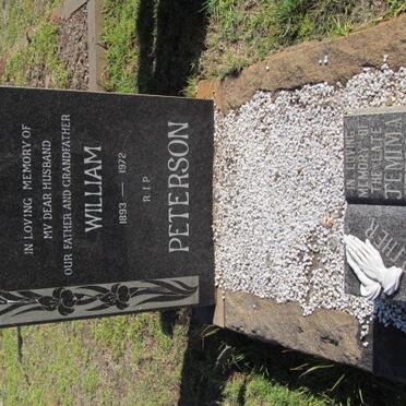 PETERSEN William 1893-1972 &amp; Jemima 1900-1992