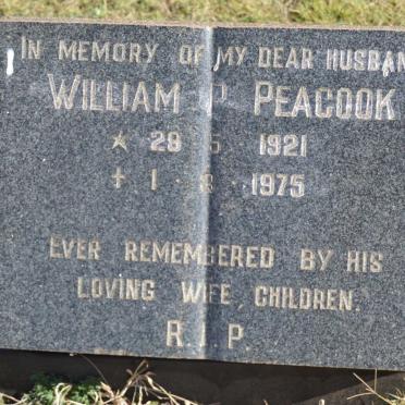 PEACOOK William 1921-1975
