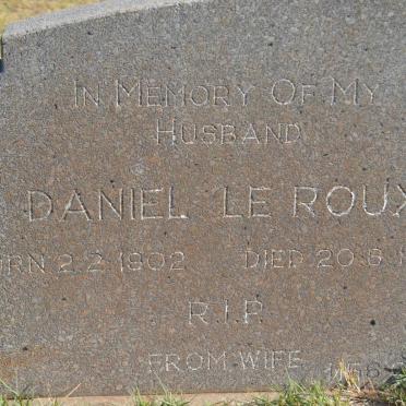 ROUX Daniel, le 1902-1976