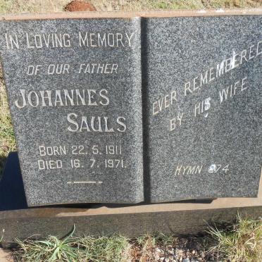 SAULS Johannes 1911-1971