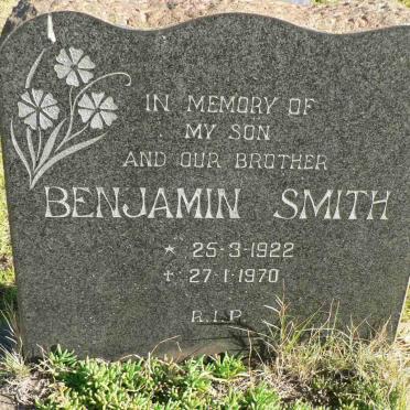 SMITH Benjamin 1922-1970
