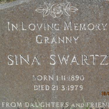 SWARTZ Sina 1890-1979