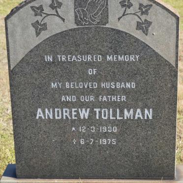 TOLLMAN Andrew 1930-1975