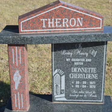 THERON Dionnette Cheryldene 1971-1972