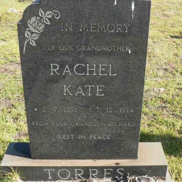 TORRES Rachel Kate 1891-1974