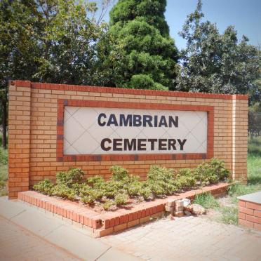 Gauteng, BOKSBURG, Heidelberg Road, Cambrian cemetery