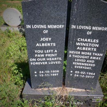 ALBERTS Joey 1936-1981 :: ALBERTS Charles Winston 1964-2017