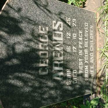 ARENDS George 1925-1979