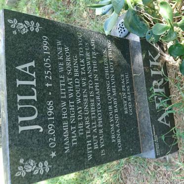 AFRIKA Julia 1968-1999