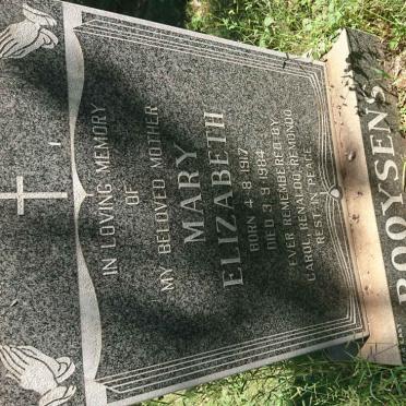 BOOYSENS Mary Elizabeth 1917-1984