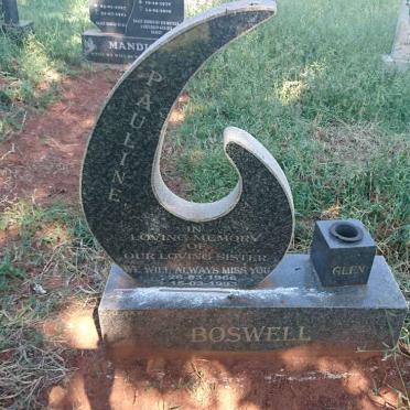 BOSWELL Pauline 1966-1993