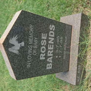 BARENDS Rose 1995-1995