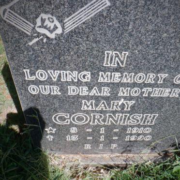 CORNISH Mary 1910-1990