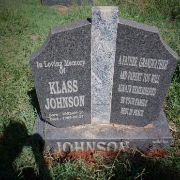 JOHNSON Klass 1952-1988