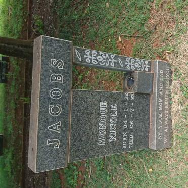 JACOBS Monque Nicole 1992-1992