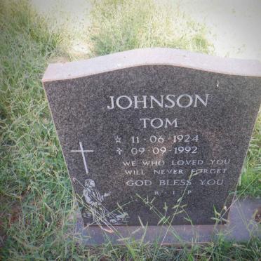 JOHNSON Tom 1924-1992