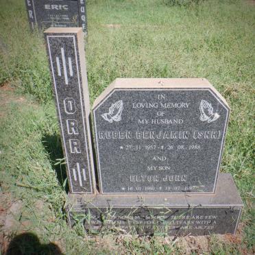 ORR Ruben Benjamin 1957-1988 :: ORR Elton John 1980-1997