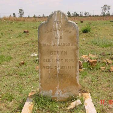 Gauteng, BRAKPAN district, Rural (farm cemeteries)