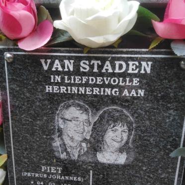 STADEN Petrus Johannes, van 1954-2020
