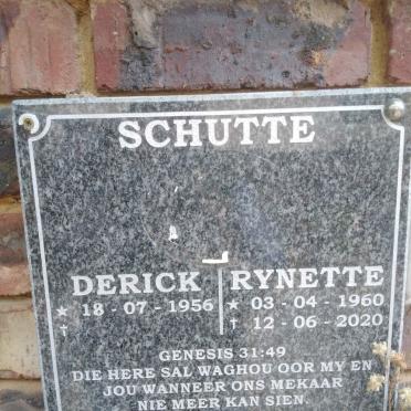 SCHUTTE Rynette 1960-2020