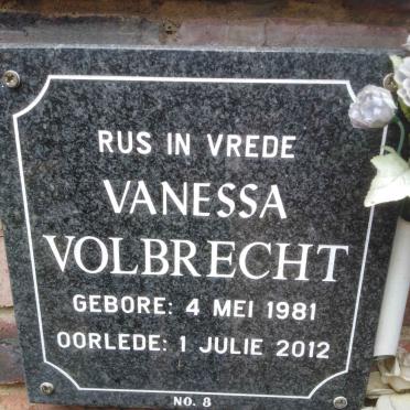 VOLBRECHT Vanessa 1981-2012