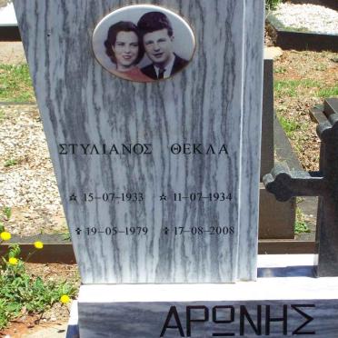 APONIS Stylanos 1933-1979 &amp; Thekla 1934-2008