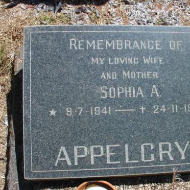 APPELGRYN Sophia A. 1941-1968