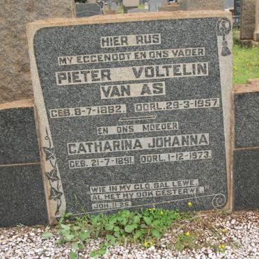 AS Pieter Voltelin, van 1882-1957 &amp; Catharina Johanna 1891-1973