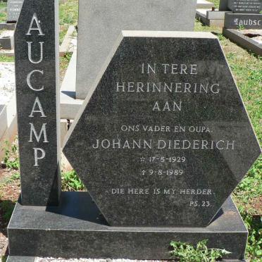 AUCAMP Johann Diederich 1929-1989