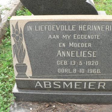 ABSMEIER Anneliese 1920-1966