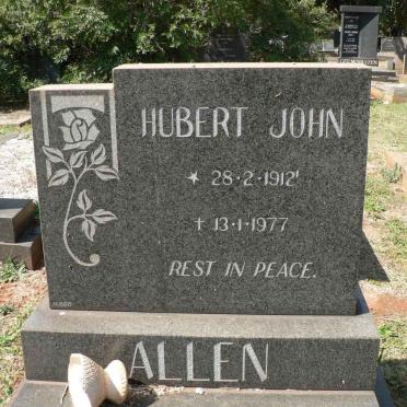 ALLEN Hubert John 1912-1977