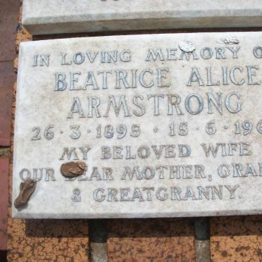 ARMSTRONG Beatrice Alice 1895-1969
