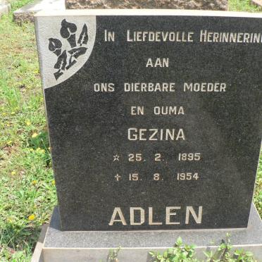 ADLEN Gezina 1895-1954