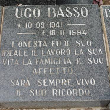 BASSO Ugo 1941-1994