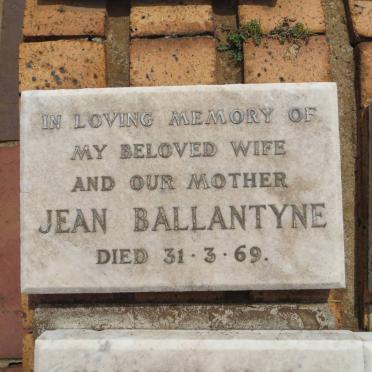 BALLANTYNE Jean -1969