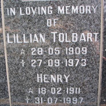 BARKER Henry 1911-1997 &amp; Lillian Tolbart 1909-1973