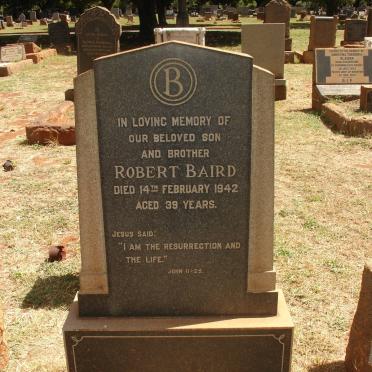 BAIRD Robert -1942