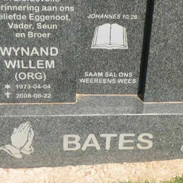 BATES Wynand Willem 1973-2008